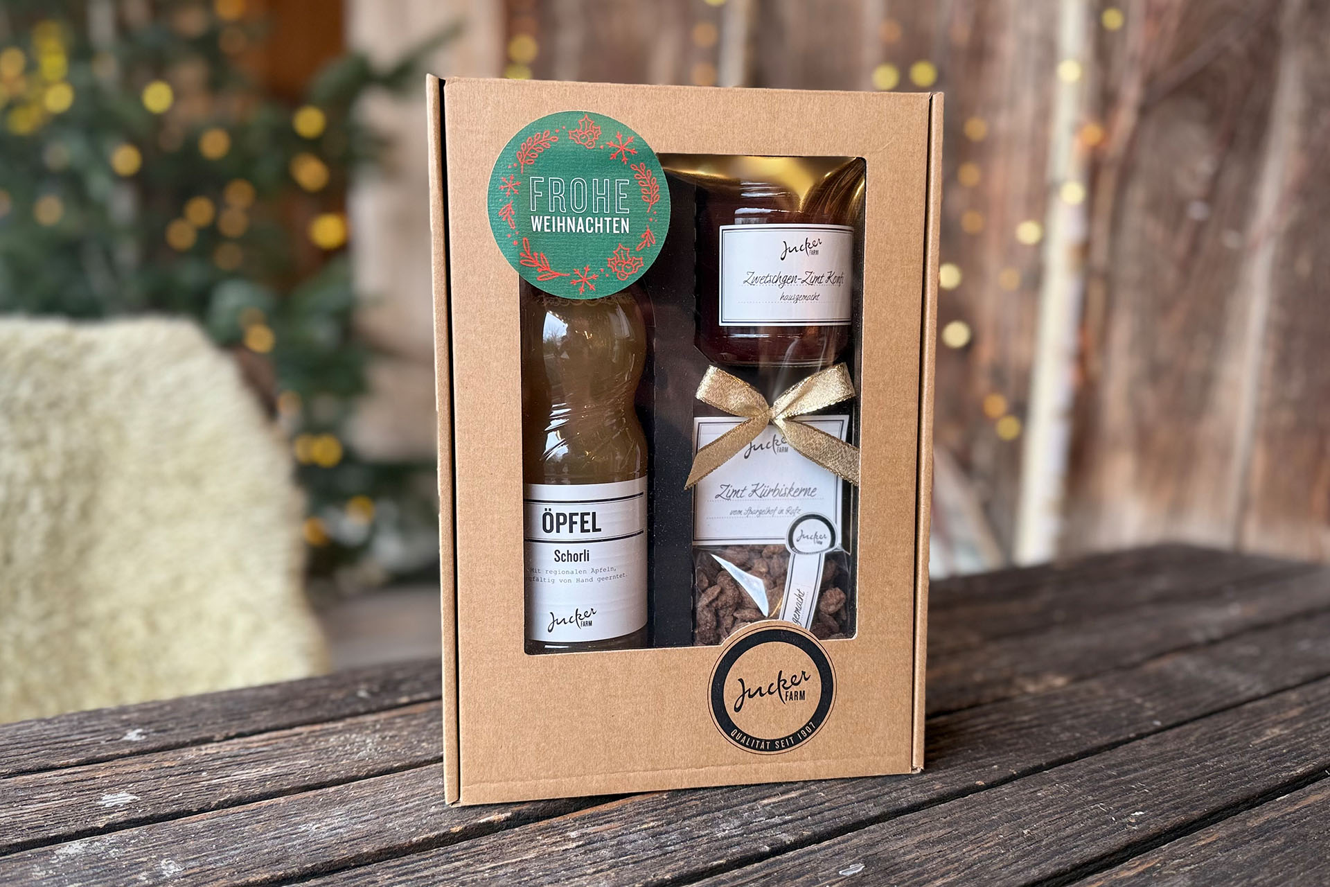 Geschenkset Sichtfenster klein Weihnachten