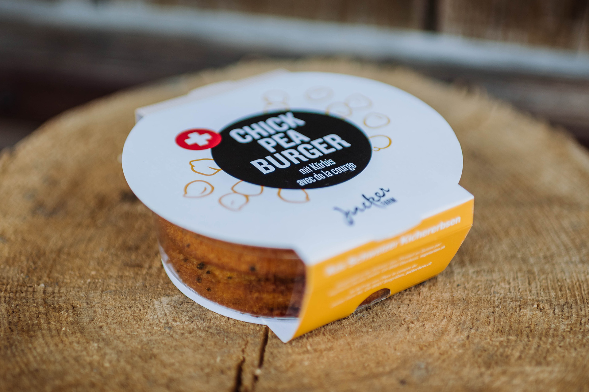 Kürbisburger mit Kichererbsen 2 x 100 g