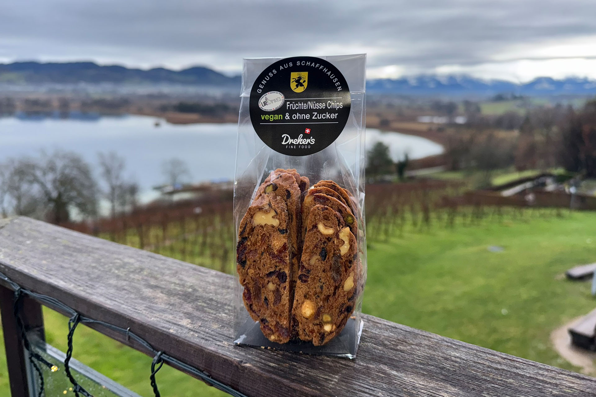 UrDinkel-Früchte&Nüssechips vegan, ProCert zert.