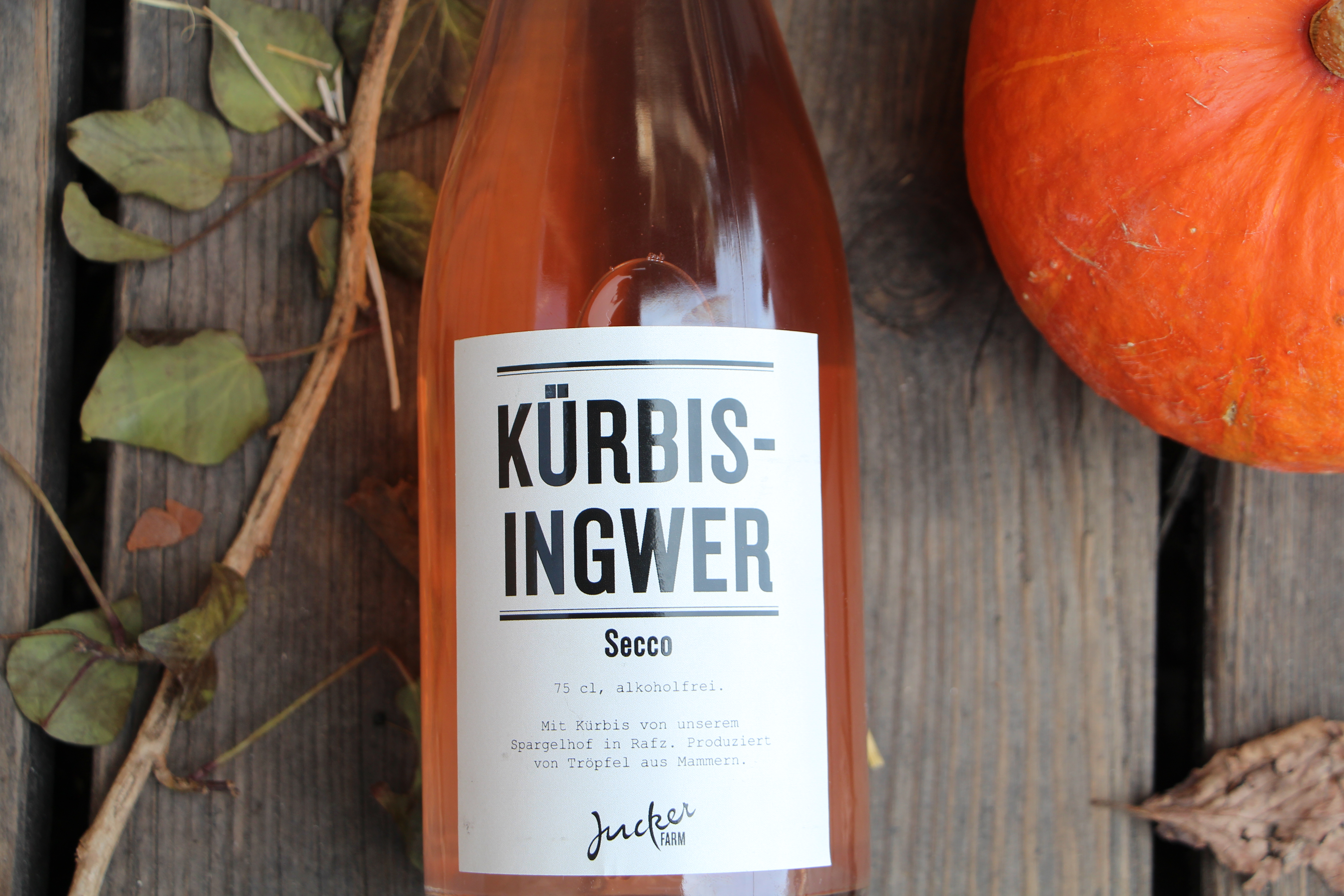 Kürbis Ingwer Secco, 75 cl