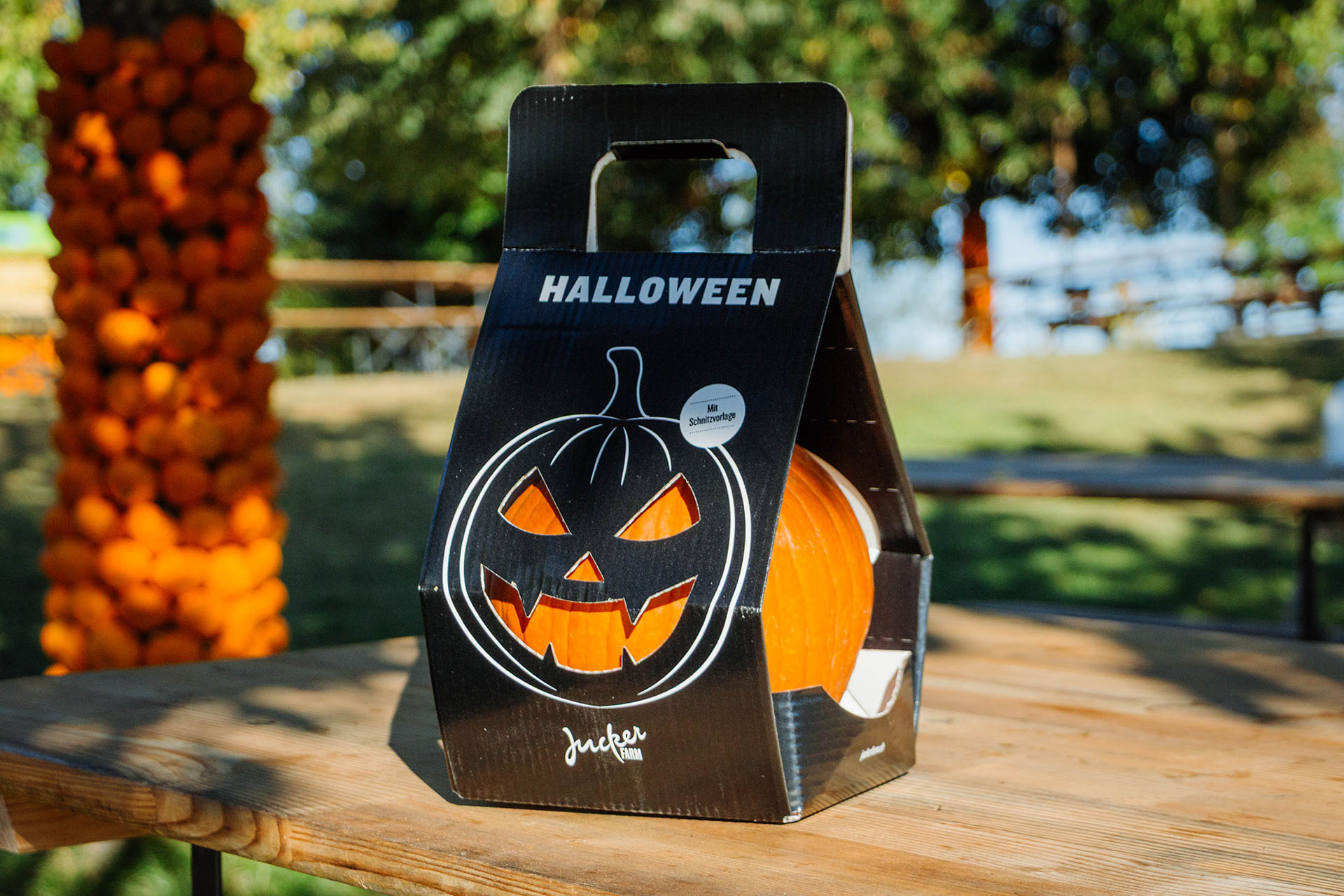 Kürbis Halloween Maske Jucker Farm