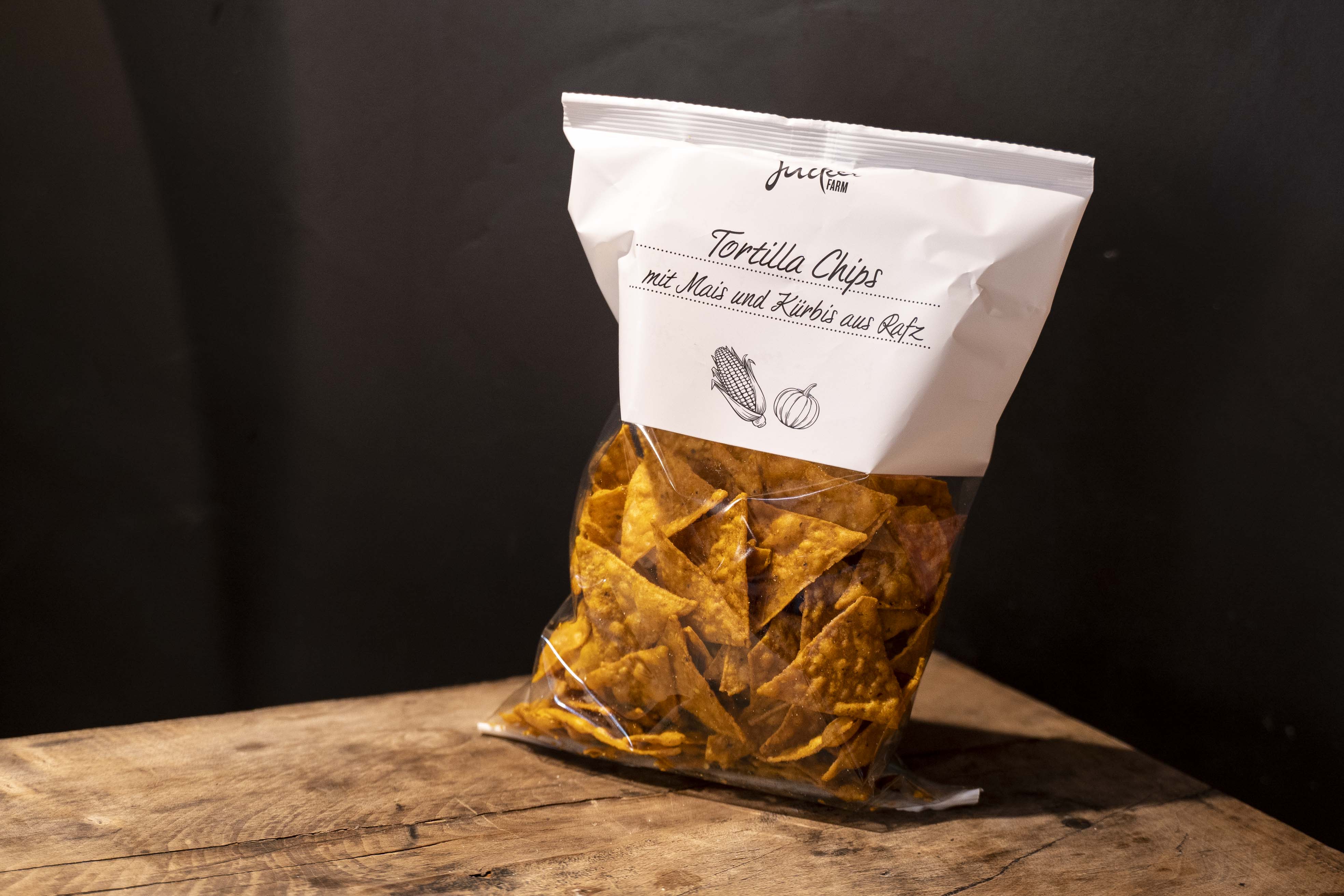 Tortilla Chips mit Kürbis, 180 g