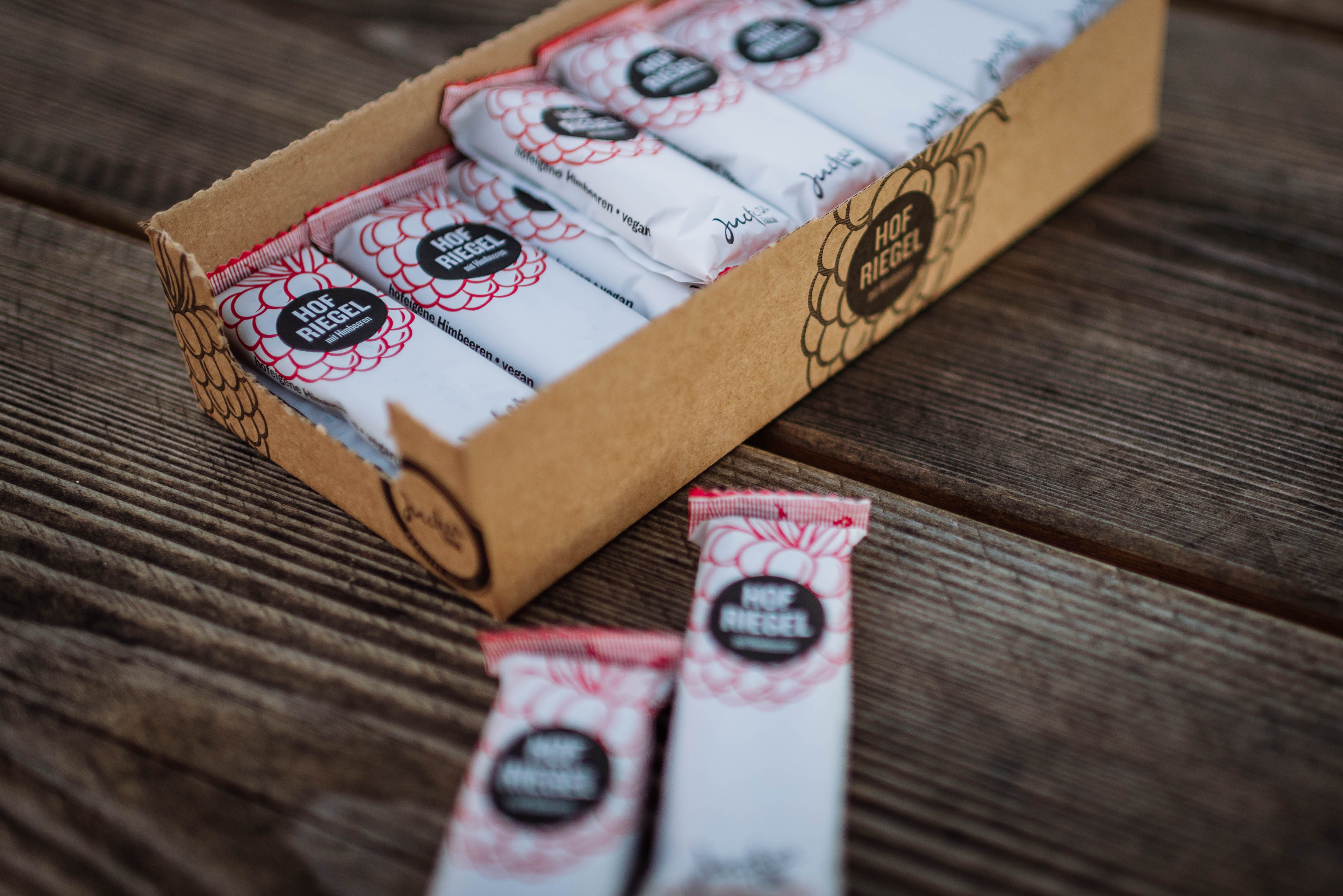 Himbeerriegel Box, 21 x 40 g
