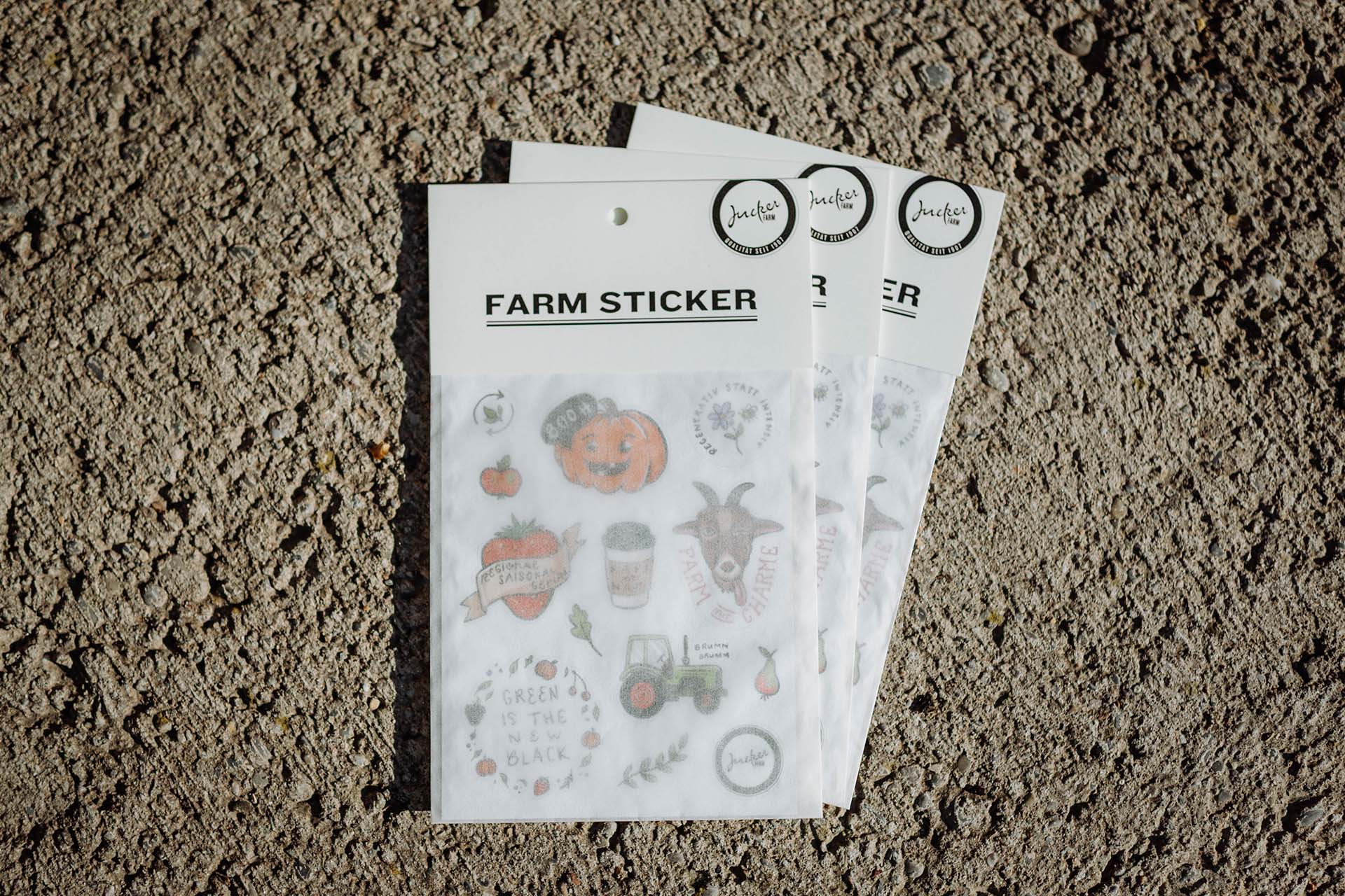 Bauernhof Stickers