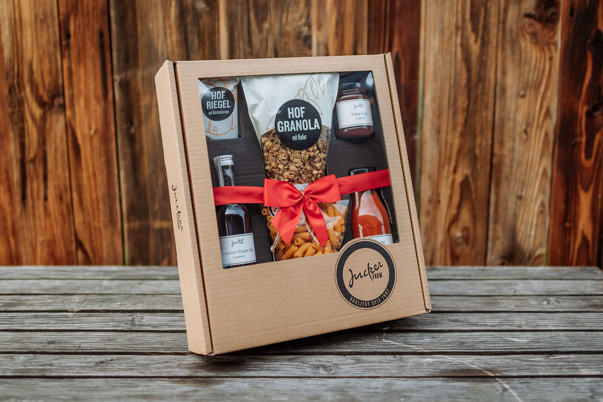 Geschenkbox Sichtfenster gross Pasta